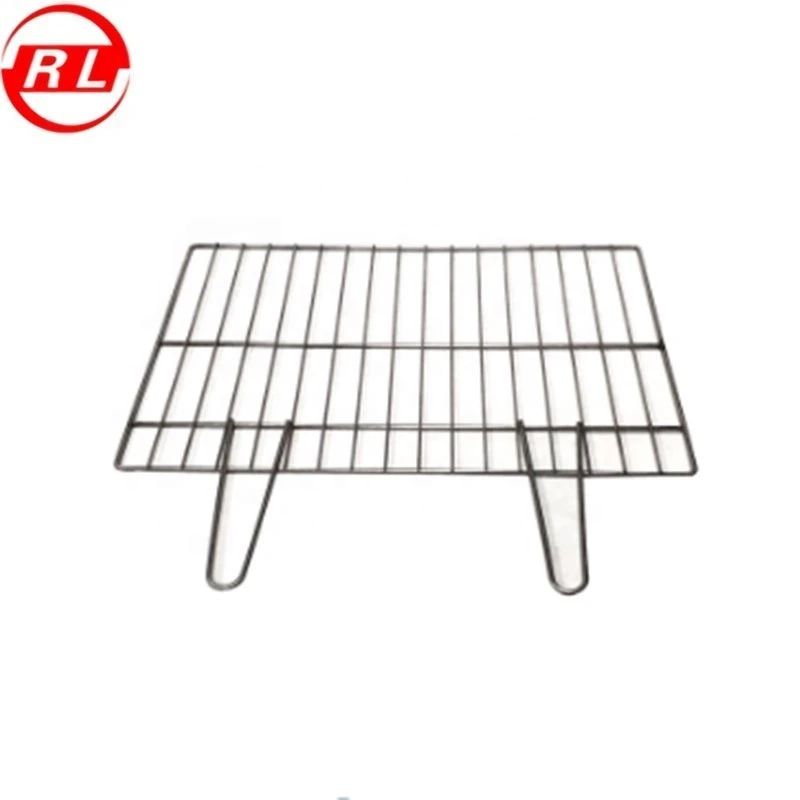 Factory Supply Cooking BBQ Grill Grid Rack Mesh With Handle Custom
