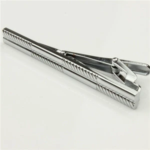 Factory supply  quality classical metal silver tie clip