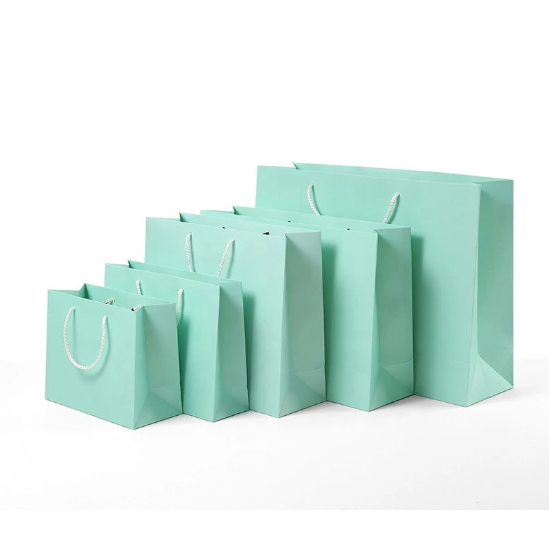 Advertising Logo Print Shopping Paper Bag, Luxury Laminated Clothing Shoe Packaging Kraft Paper Bags