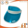 Factory wholesale outdoor Custom Plastic PVC sun visor with print logo