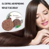 Factory Wholesaler Organic Natural Herbal Shampoo Bar Hair Damaged Treatment Black Hair Polygonum Solid Shampoo Soap