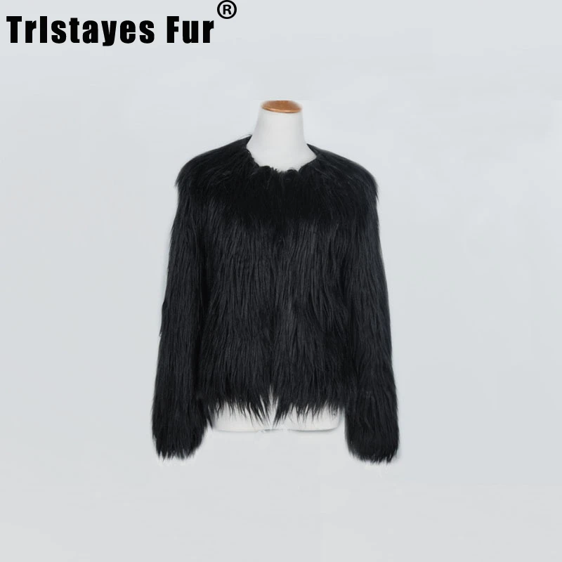 Fashion Cute Luxury Design Kids Winter Coat Faux Fur Coat Baby Girl Plush Short Toddler Fur Coats