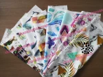 Fashion design digital printed woven 100% rayon  30X30/68X68 t shirt fabric