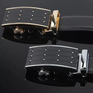 Fashion high quality spilt leather mens dress automatic belt
