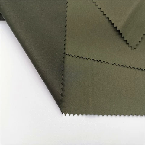 fashion japan rain wear jacket fabric 100%polyester pongee with PU coated light weight and water resistant