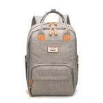 Fashion large capacity mummy diaper travel backpack maternal baby diaper bag