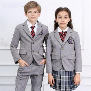 Fashion Primary Boys And Girls School Uniform Designs