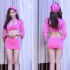 Fashion underwear sexy lingerie long sleeves chinese style sexy airline hostess uniform