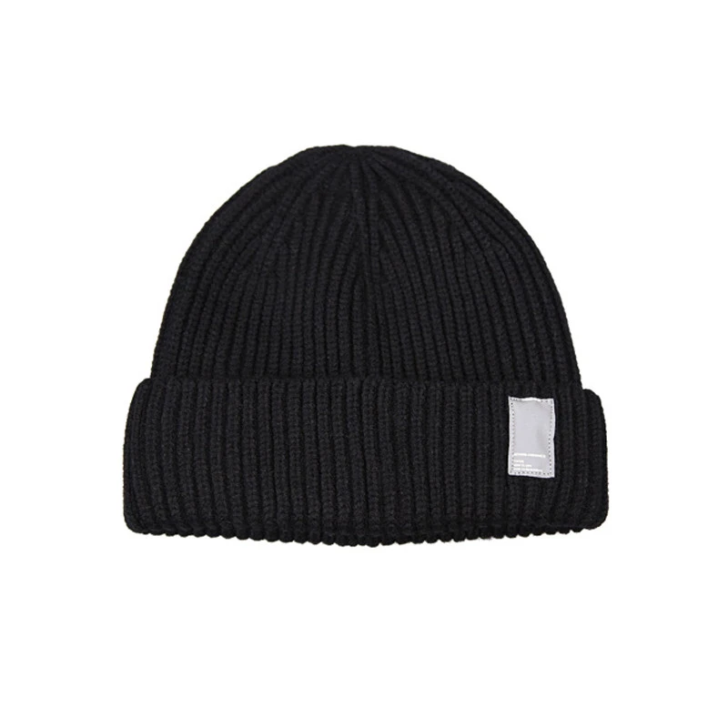 Fashion unisex cheap acrylic beanie,custom winter cap knitted hat beanie with label