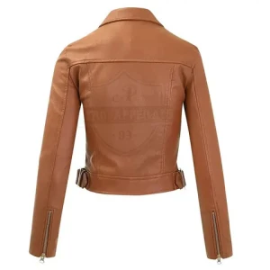 Fashion Wear Leather Jacket Women Slim Fit Jacket Made In Pakistan Fashion Leather Jacket