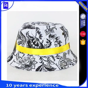 Fashionable Unisex Men Womens Summer Cotton Flat Bucket Hat