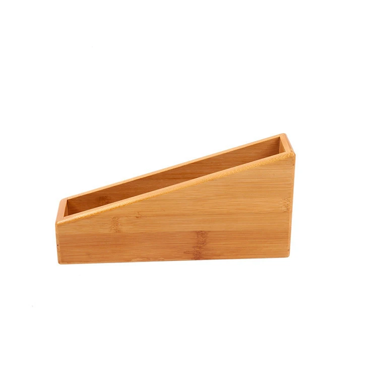 File Sorter Desktop Storage Box Desk Wooden Set Bamboo Organizer
