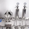 Filtration system for industrial liquid filtration