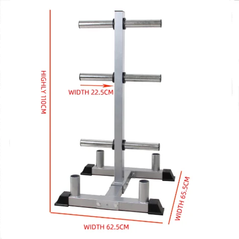Buy Fitness Equipment Bodybuilding Training Barbell Bar Storage Gym ...