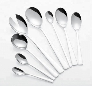 Flatware set with stand spoon, fork, knife