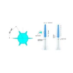 Flexible Free Tpe Rubber Interdental Brushes