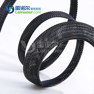 Flexible Pet Cable Protector Sleeve-Pattern Braided Electrical Sleeve