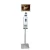 Import Floor Standing forehead thermometer Automatic Soap Dispenser With Advertising Board from China