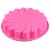 Import Flower Shape Silicone Cake Bread Pie Flan Tart Molds Large Round Sunflower Non-Stick Baking Trays for Birthday Party from China