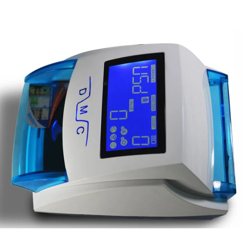 FMD550 EUR USD GBP Money Detector Counterfeit Money Machine LCD Screen