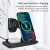 Import Folable 3 in 1 Apple Charging Station iPhone Sam-Sung Cordless Magnetic15W Best Wireless Charger from China