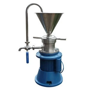 food processing liquid automatic peanut butter making machine grease colloid mill butter