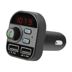 Free Sample Best FM Transmitter hands free car kits Bluetooth Music Streaming For Cars