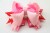 Import Free shipping by wholesale fashion cheap big kids handmade Grosgrain Ribbon boutique hair bows with clip for girls factory price from China