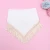 Import Fringed Design Gauze Cotton Newborn Bandana Drool Bibs Baby Boys Girls Muslin Soft Triangle Bibs from China