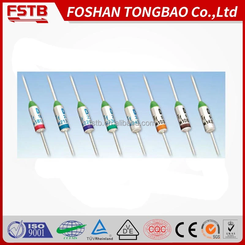 FSTB RY series Pellet Type thermal fuse 10A 15A 250V