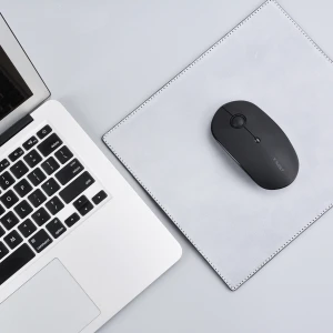 Full Grain Genuine Leather Mouse Pad Desk mouse Mat Computer Desk pads High Quality Fog Wax Leather