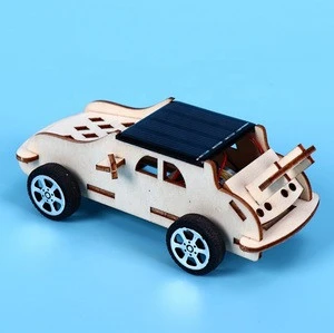 Funny Solar Toy Assembly Kit DIY Car Model Children Educational Appliances