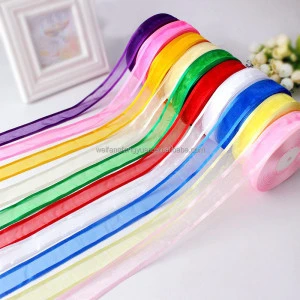 FY BRAND Chinese Organza Ribbon decorative Gift Ribbon pure Silk Ribbon