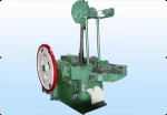 Galvanized roofing nail making machine with umbrella head