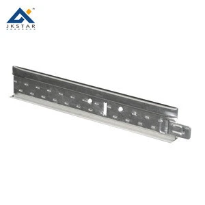 Galvanized tee ceiling grid steel frame and wall corner