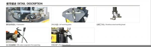 Garage repair equipment/China Factory/tyre changer DS-706B