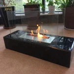 Gas Granite Firepit Xiamen Marble Table fireplace design