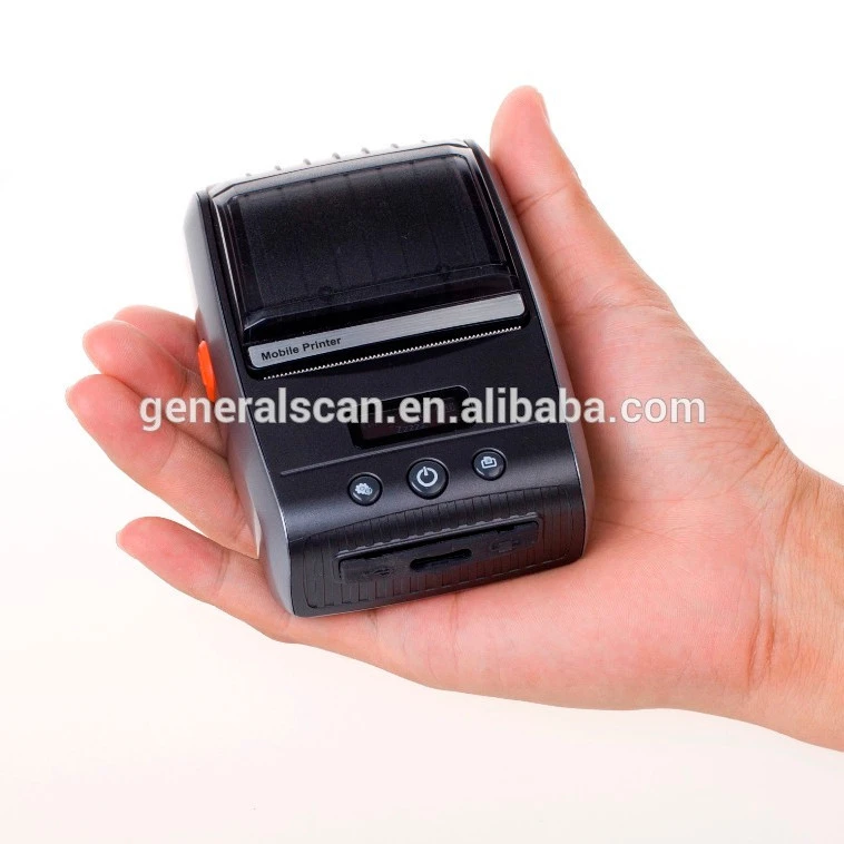 Generalscan GS MP200 Mobile Mini Wireless Bluetooth Barcode Printer