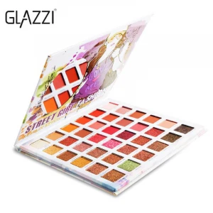 GLAZZI new 36-color eye shadow pearlescent matte eye shadow plate smoked waterproof makeup wholesale