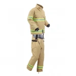 Gold color Fireproof Rradiation protection Fire-Fighting Suit