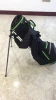 Golf bag with stand attachment golf bag parts