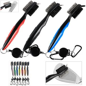 Golf Club Brush Golf  Cleaning Brush 2 Sided Golf Putter Wedge Ball  Cleaner Kit Cleaning Tool Gof Accessories