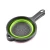 Import Good Quality Foldable Kitchen Silicone Strainer / Collapsible Silicone Colander from China