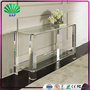 Good quality promotion White Acrylic Exhibition dressing table