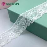 Gordon Stretch Fabric Lace Trim For Bridal Veils