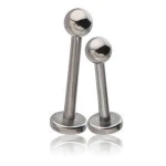 Grade 23 Titanium Labret Lip Ring Titanium Body Jewelry