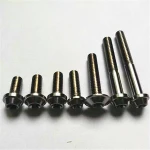 Green Anodized Titanium Screws Titan Bolts