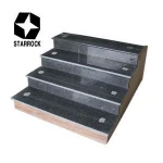 Green pearl Granite Exterior modern design outdoor stair step lowes