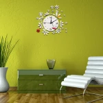 GZ011 New 3D Wall Clock Mirror Wall Stickers Fashion Living Room Quartz Watch DIY Home Decoration Clocks Sticker reloj de pared