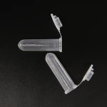 HAIJU LAB 500 Pieces Plastic 2ml Micro Centrifuge Tube/EP Tube Round Bottom With Cap
